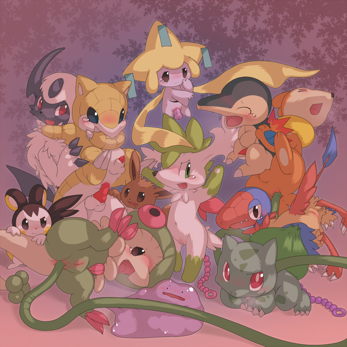 Rule34 – If it exists, there is porn of it / absol, archen, breloom, buizel, bulbasaur, cyndaquil, ditto, eevee, emolga, jirachi, sandshrew, shaymin / 34037