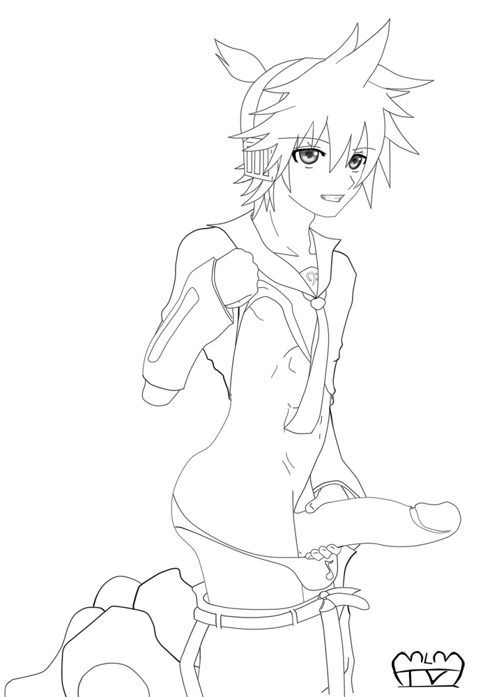 Rule34 – If it exists, there is porn of it / mlm4anemone, kagamine len / 34129