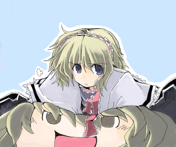 216, alice margatroid, kirisame marisa, touhou, bad id, bad pixiv id, 1girl, blonde hair, female focus, solo, yukkuri shiteitte ne