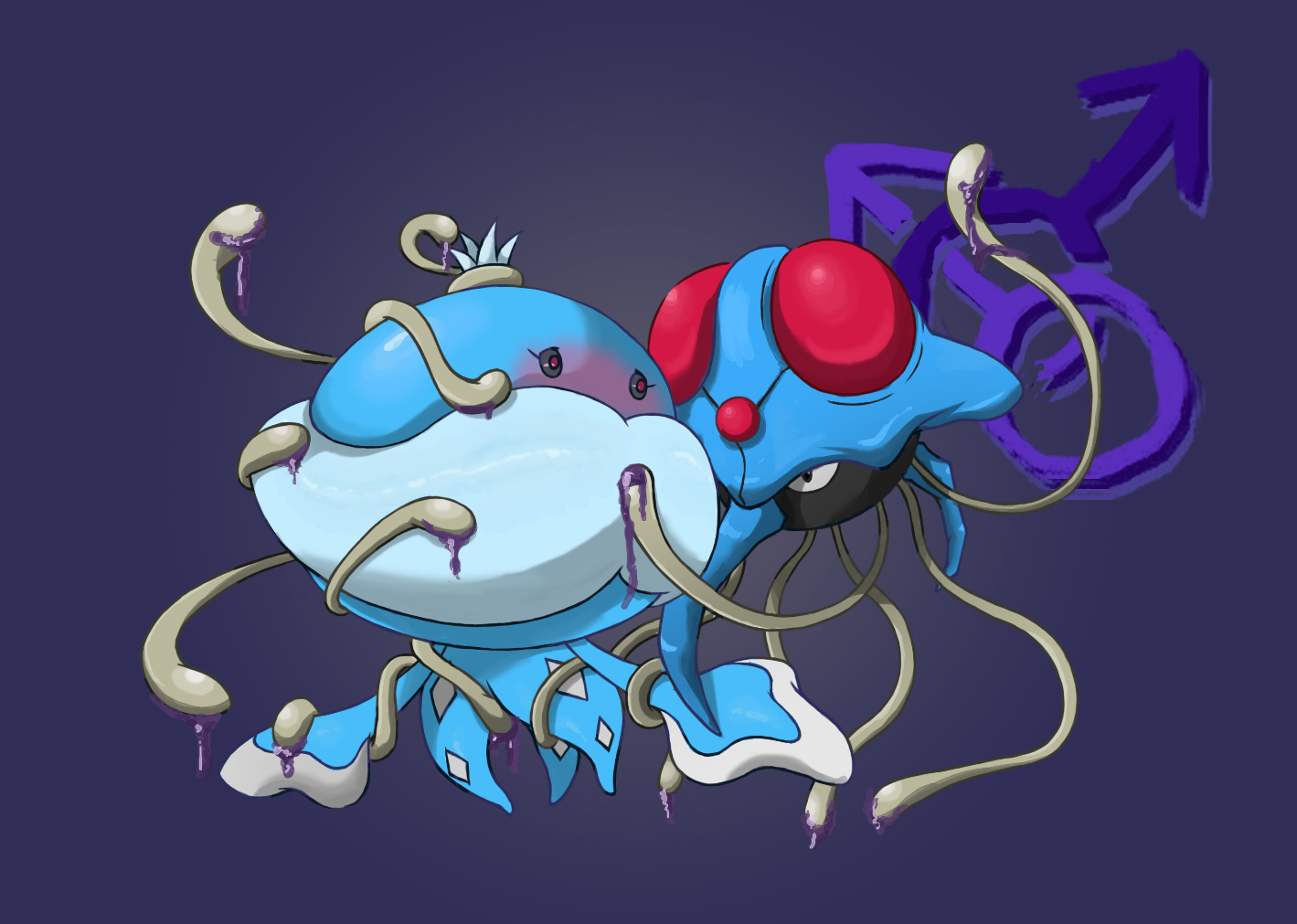 Rule34 – If it exists, there is porn of it / jellicent, tentacruel / 34455