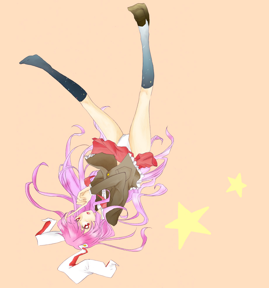 mementmori, mementmori (artist), reisen udongein inaba, touhou, bad id, bad pixiv id, 1girl, animal ears, female focus, long hair, panties, purple hair, rabbit ears, red eyes, shoes, single shoe, solo, underwear, upside-down