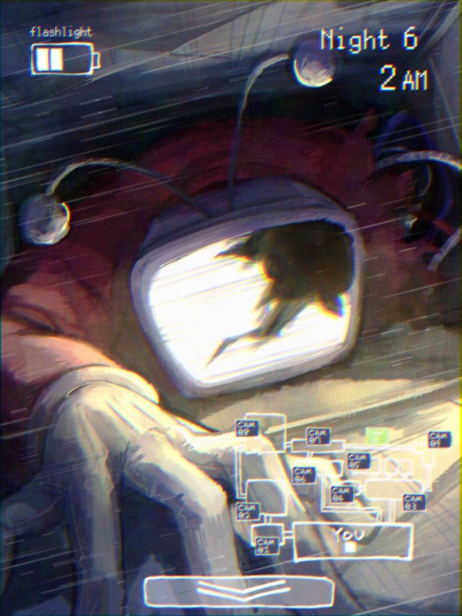 iq2coore, ant tenna, deltarune, five nights at freddy's, utdr (toby fox), 1boy, battery indicator, cable, cracked screen, crt, gloves, humanoid robot, jacket, male focus, mechabare, missing limb, object head, parody, radio antenna, red jacket, robot, solo, timestamp, ventilation shaft, white gloves