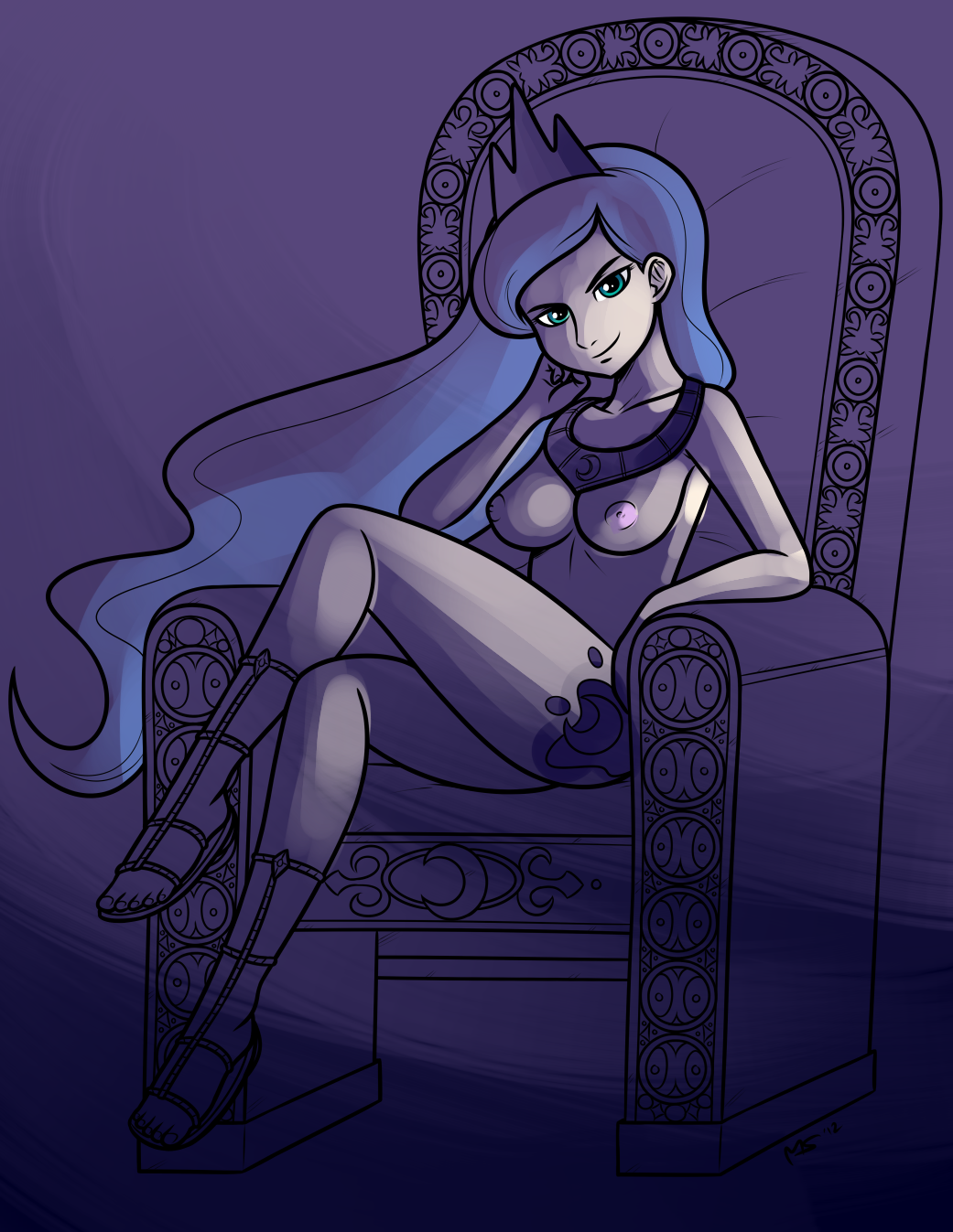 Rule34 – If it exists, there is porn of it / megasweet, princess luna (mlp) / 35064