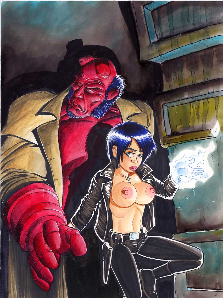 Rule34 – If it exists, there is porn of it / barry blair, hellboy, liz sherman / 35196