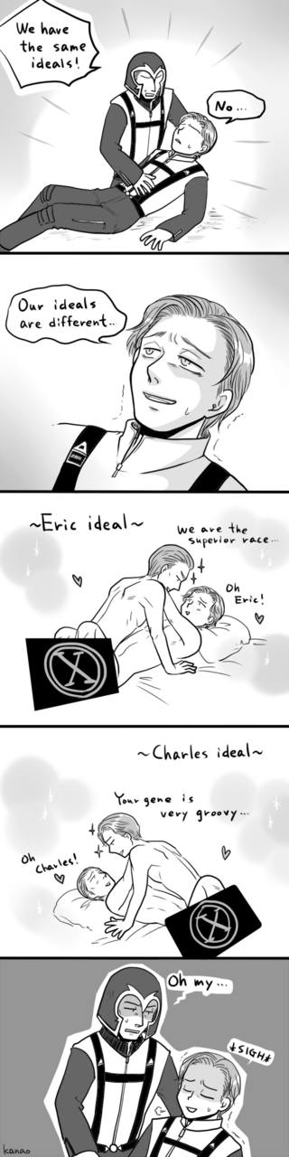 Rule34 – If it exists, there is porn of it / erik lehnsherr, magneto, max eisenhardt, professor xavier / 35209