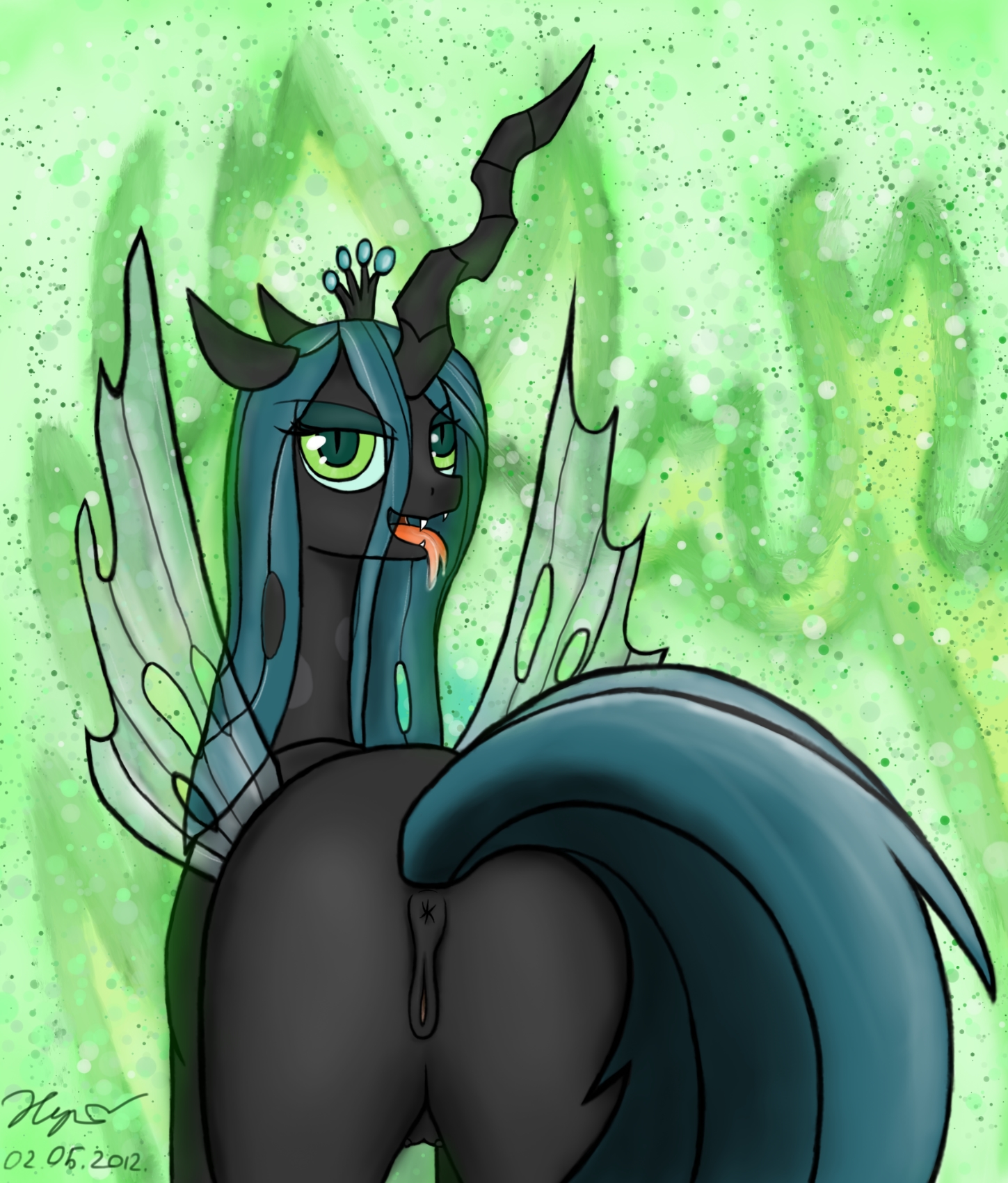 Rule34 – If it exists, there is porn of it / xyi, queen chrysalis / 35401
