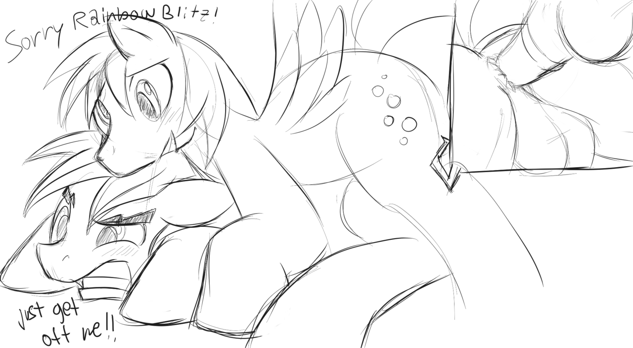 Rule34 – If it exists, there is porn of it / derpy hooves, rainbow dash (mlp) / 35457