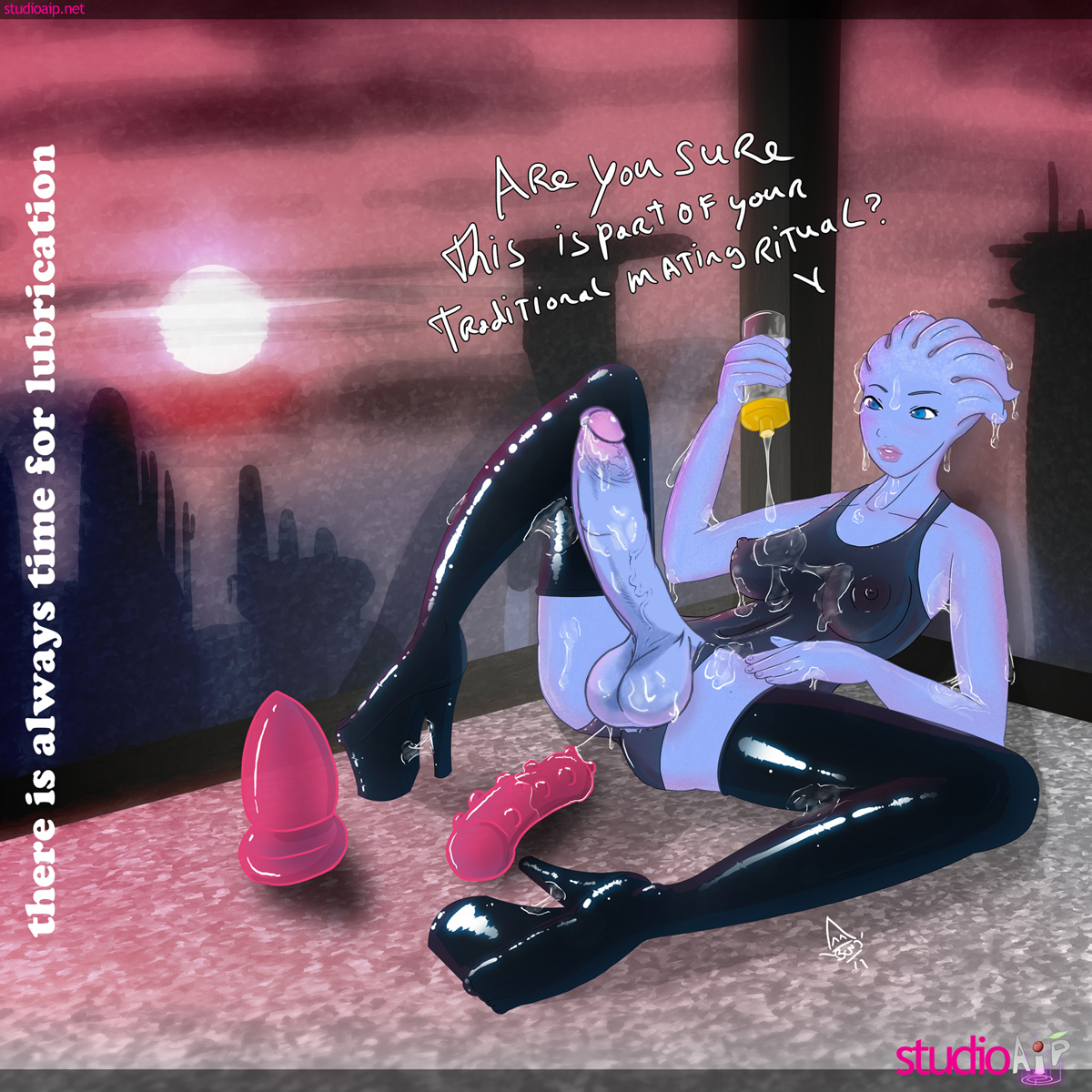 Rule34 – If it exists, there is porn of it / dtenshi, asari / 35584
