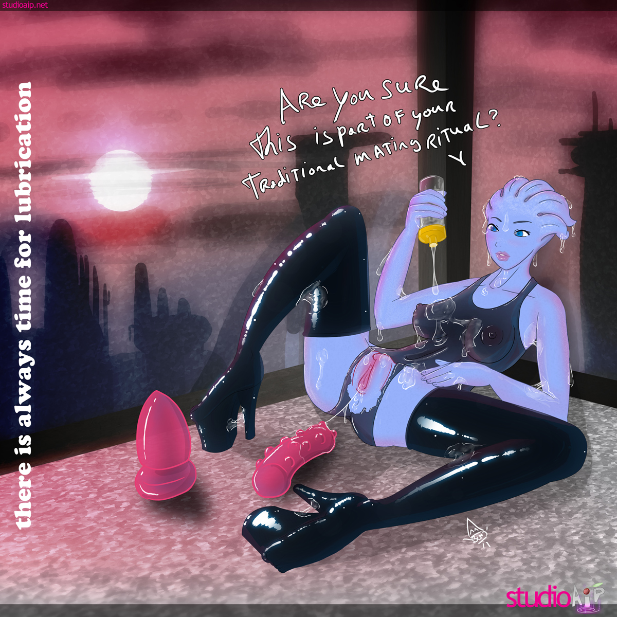 Rule34 – If it exists, there is porn of it / dtenshi, asari / 35585