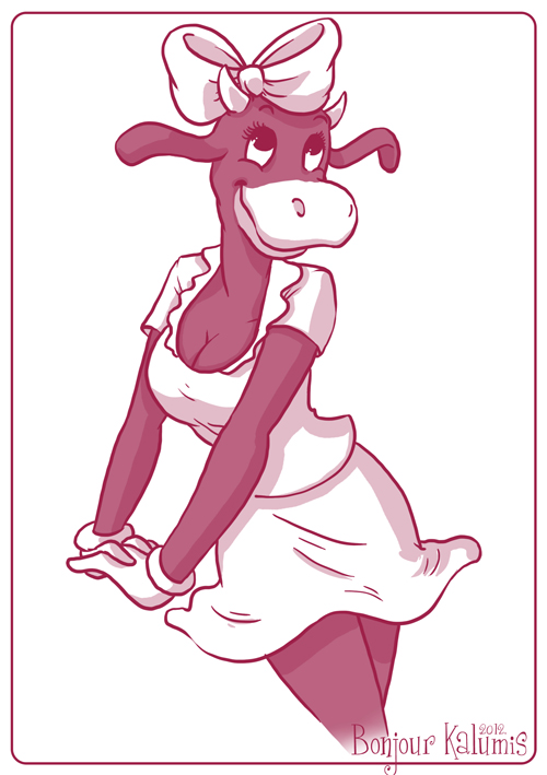 Rule34 – If it exists, there is porn of it / kalumis, clarabelle cow / 35651