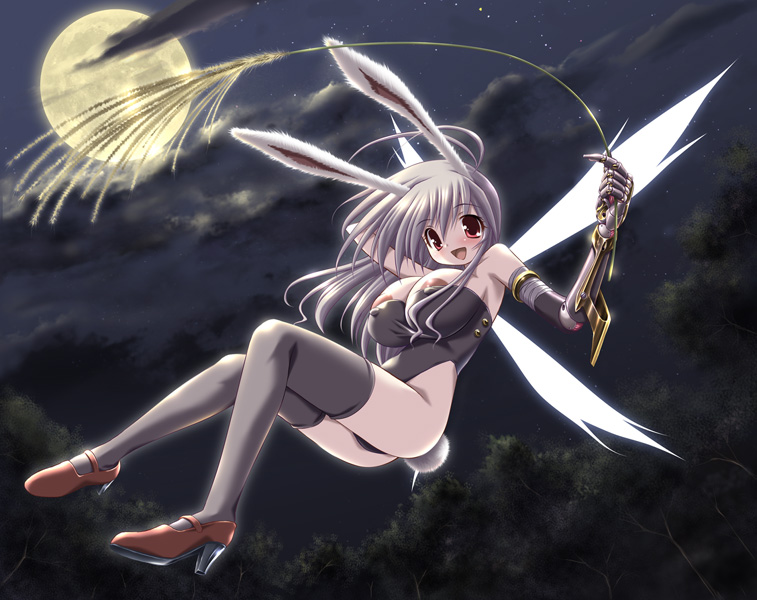 tagme, animal ears, breasts, high heels, wings