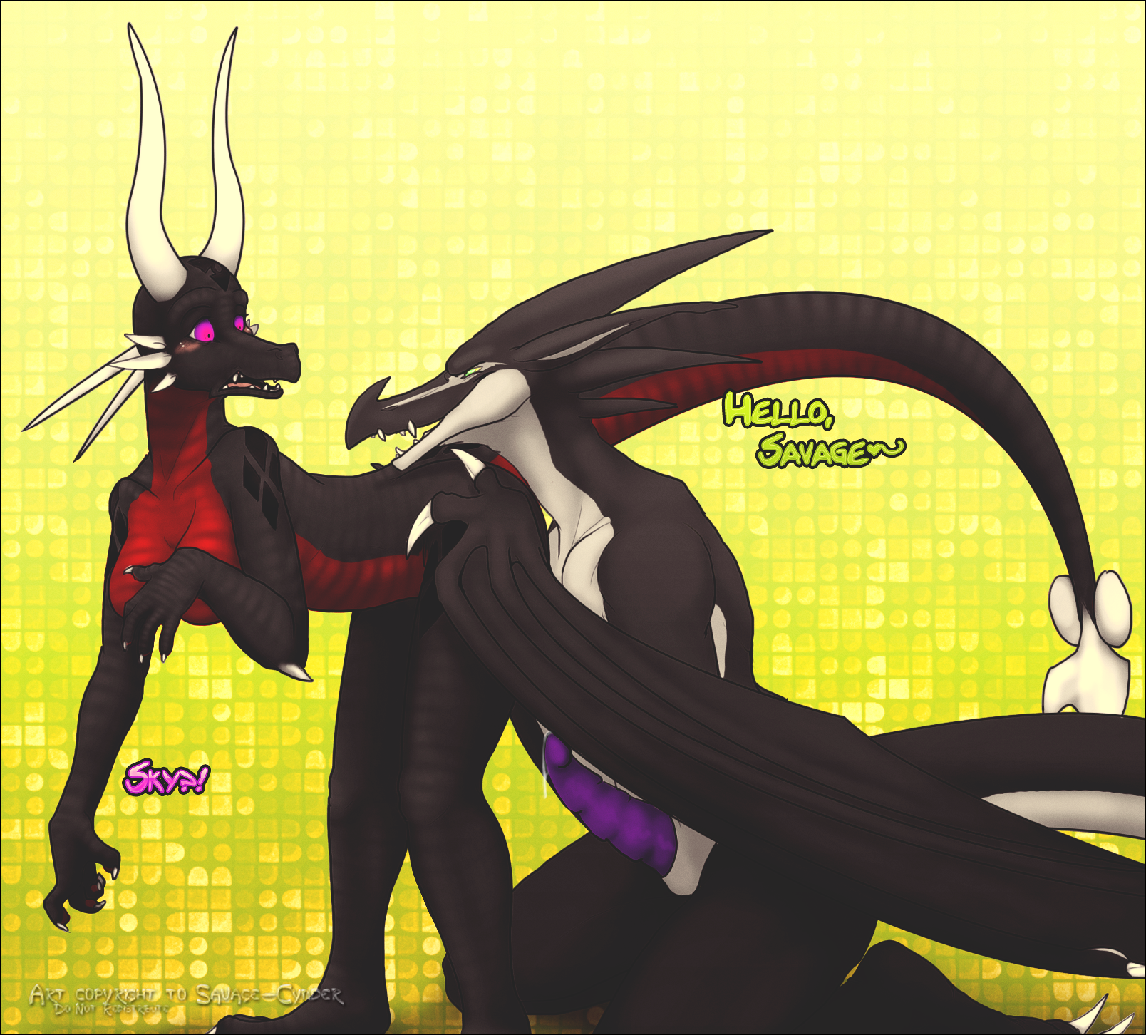 Rule34 – If it exists, there is porn of it / savage-cynder, corrupted cynder, cynder, skyshadow / 36121
