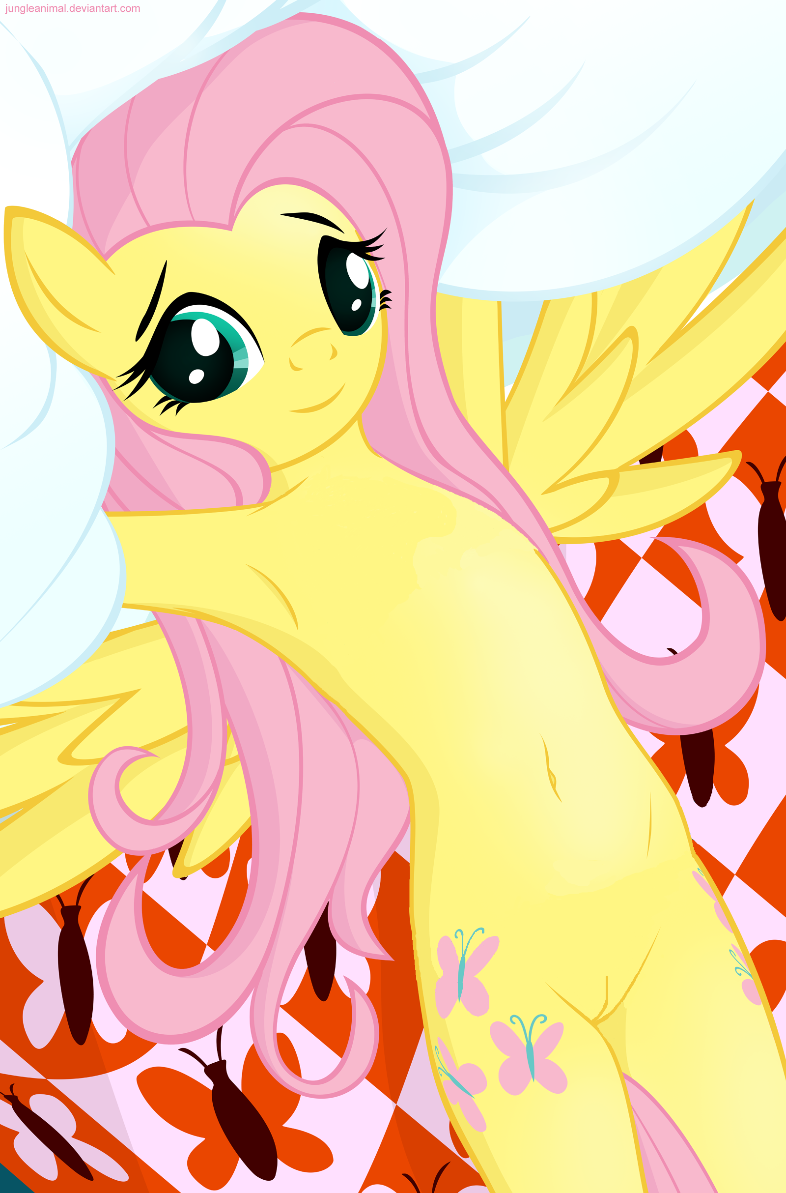 Rule34 – If it exists, there is porn of it / jungleanimal, fluttershy (mlp) / 36339
