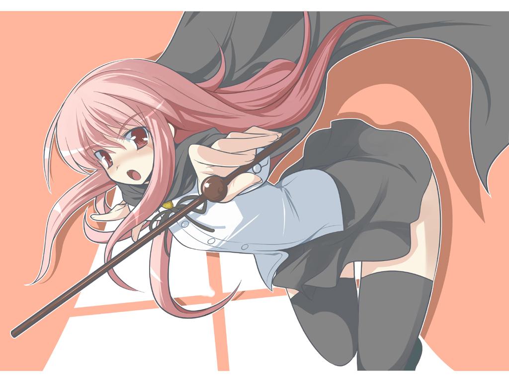 louise francoise le blanc de la valliere, zero no tsukaima, artist request, source request, 00s, thighhighs, zettai ryouiki