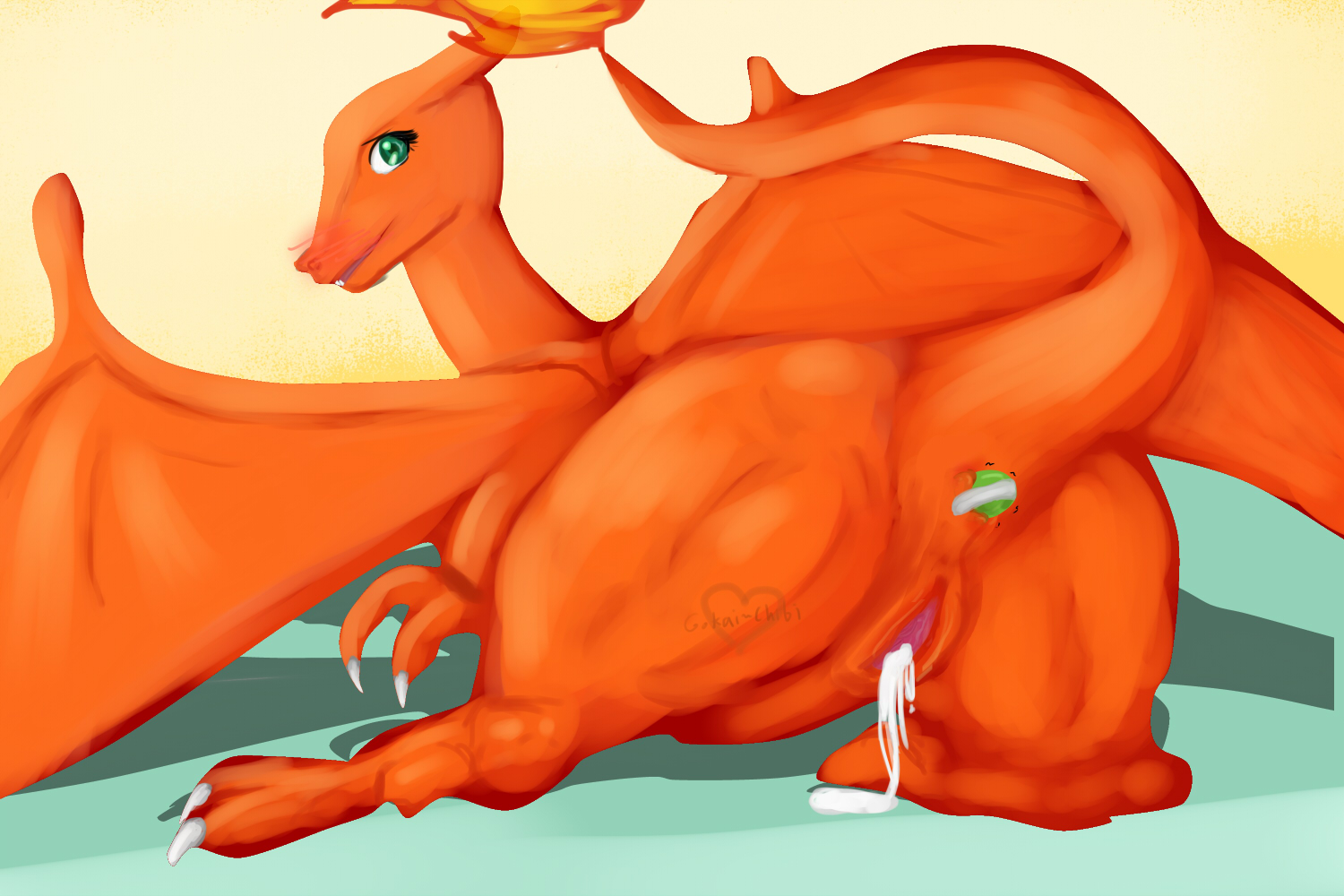 Rule34 – If it exists, there is porn of it / gokai-chibi, charizard / 36827