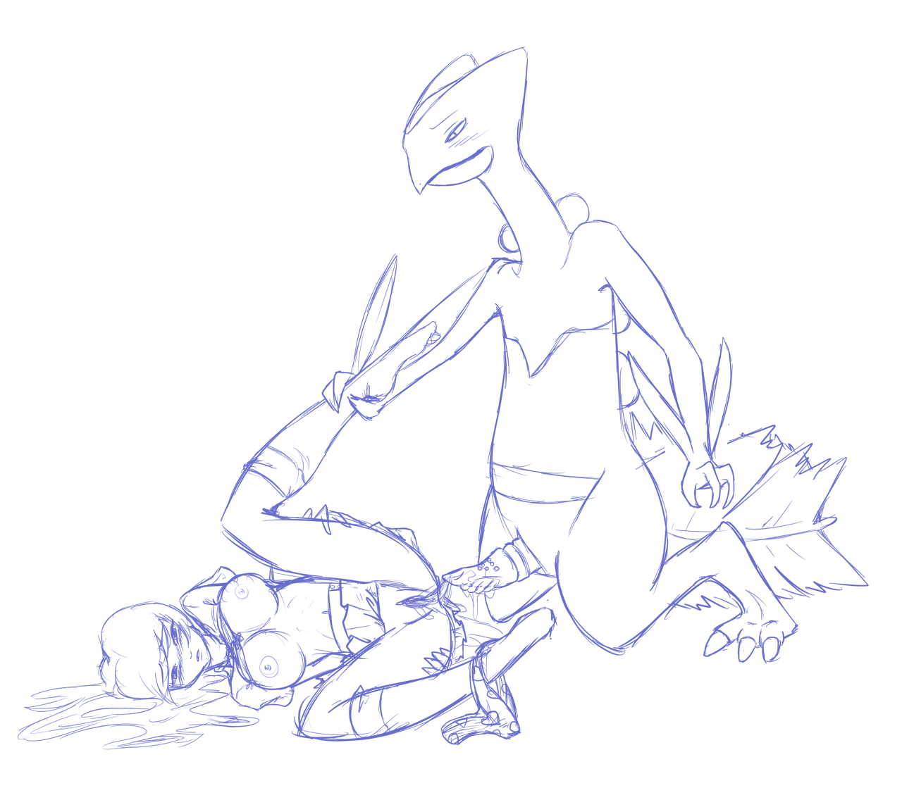 Rule34 – If it exists, there is porn of it / npc trainer, sceptile / 36923
