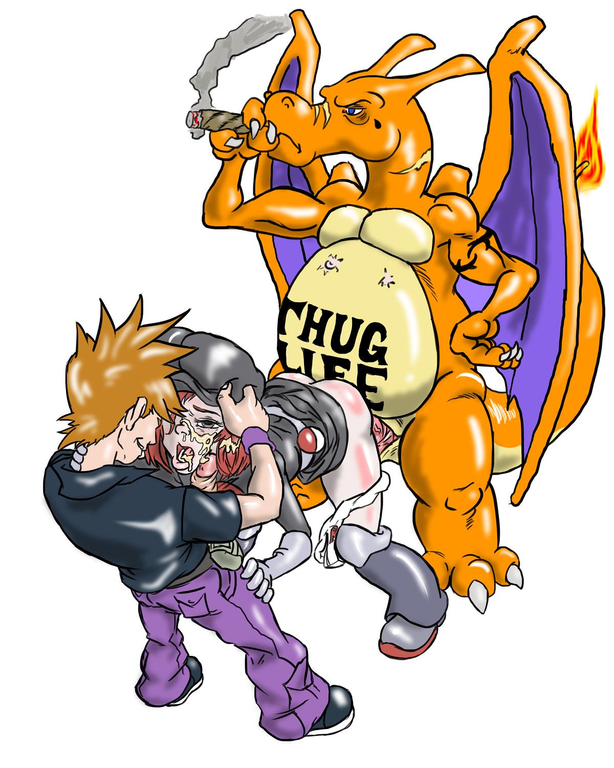 Rule34 – If it exists, there is porn of it / josemalvado, rocket grunt, charizard, gary oak, team rocket / 36925