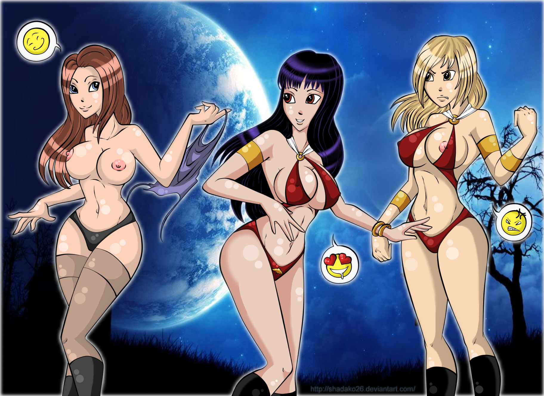 Rule34 – If it exists, there is porn of it / shadako26, buffy summers, dawn summers, vampirella, vampirella (cosplay) / 36955