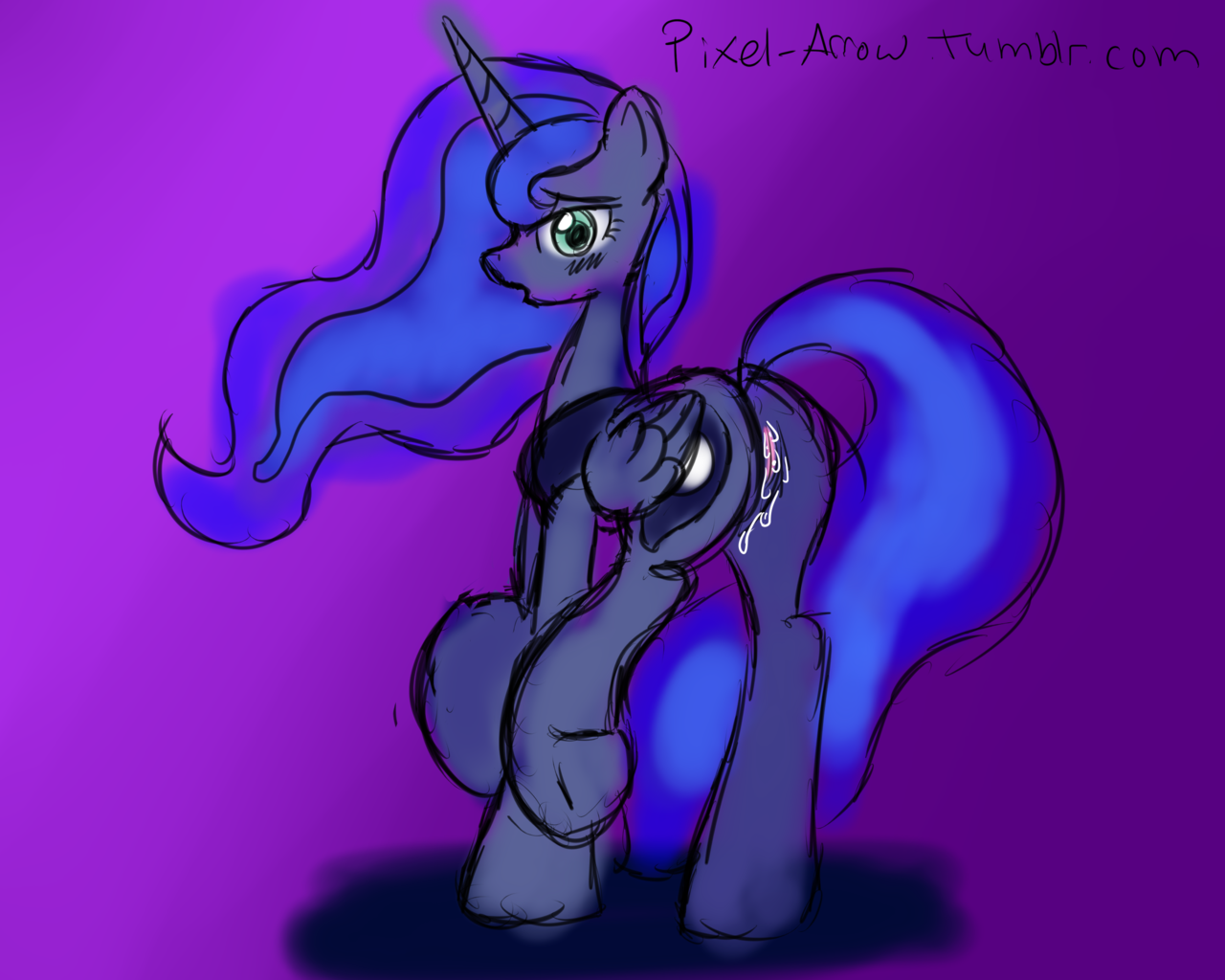 Rule34 – If it exists, there is porn of it / princess luna (mlp) / 37527