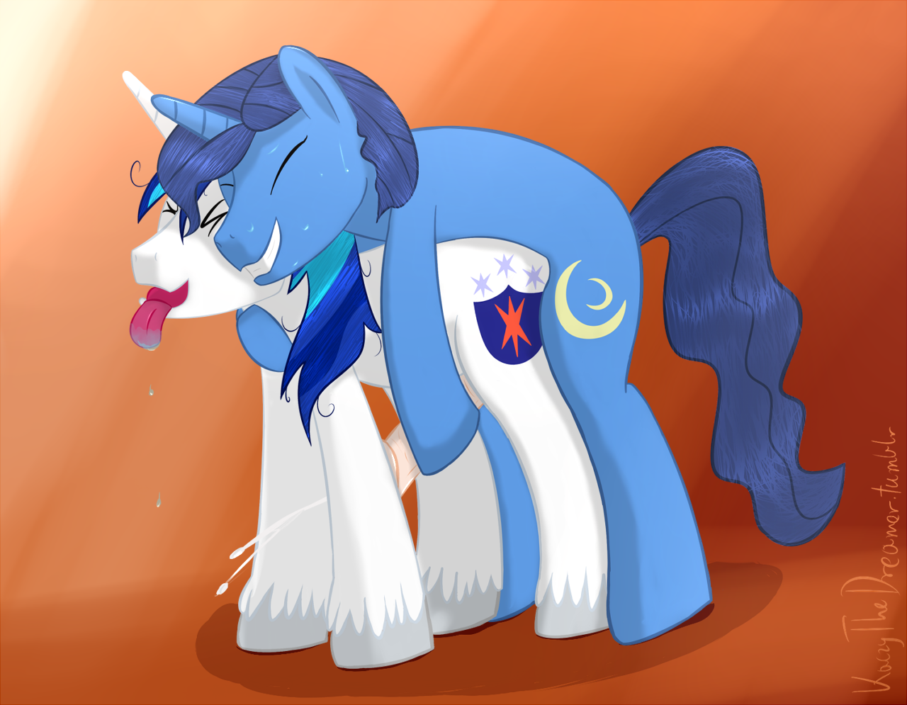 Rule34 – If it exists, there is porn of it / kaczy, night light (mlp), shining armor (mlp) / 37590