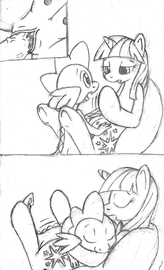 Rule34 – If it exists, there is porn of it / tg-0, spike (mlp), twilight sparkle (mlp) / 37841