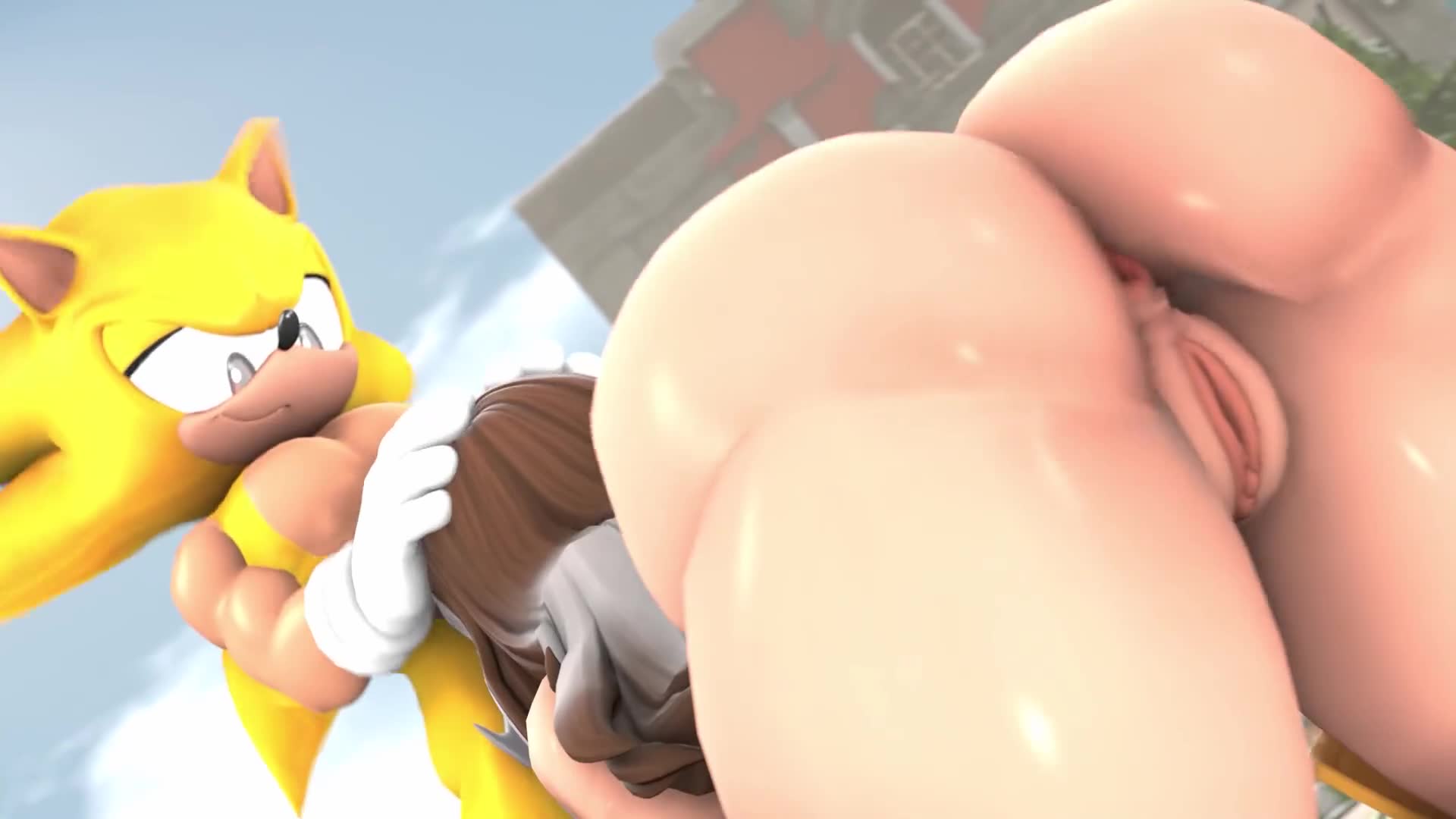 Rule34 – If it exists, there is porn of it / rogue (marvel), sonic the hedgehog, super sonic / 8642386