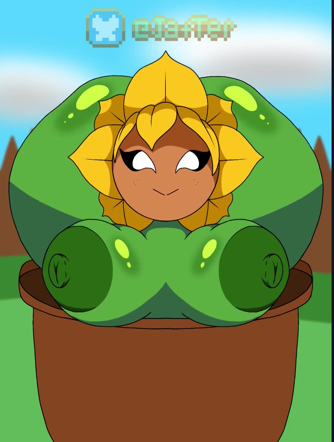 Rule34 – If it exists, there is porn of it / sunflower (pvz) / 8642396
