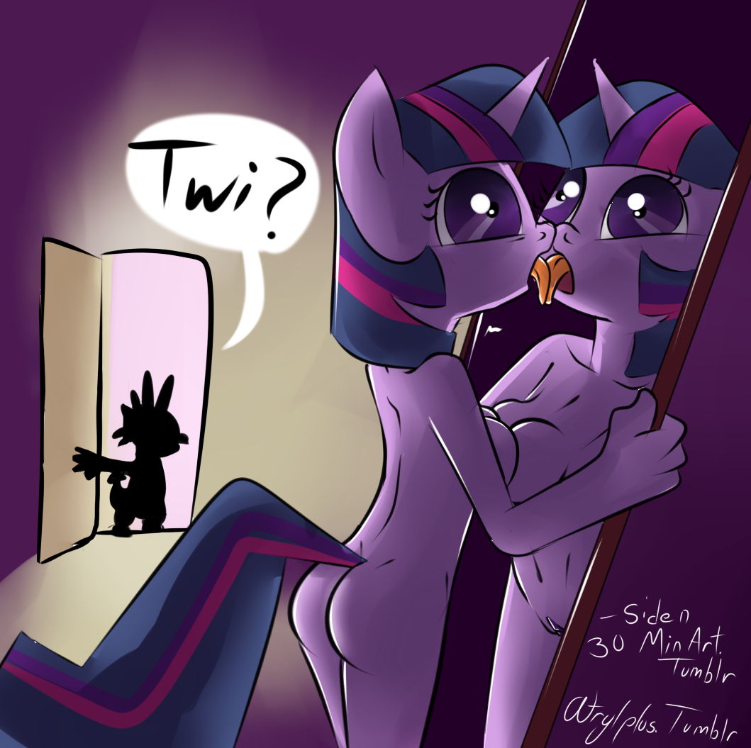 Rule34 – If it exists, there is porn of it / atryl, siden, spike (mlp), twilight sparkle (mlp) / 39562