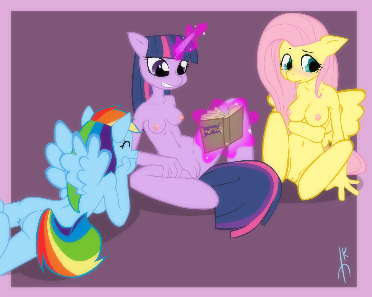 Rule34 – If it exists, there is porn of it / evilkey, fluttershy (mlp), rainbow dash (mlp), twilight sparkle (mlp) / 39761