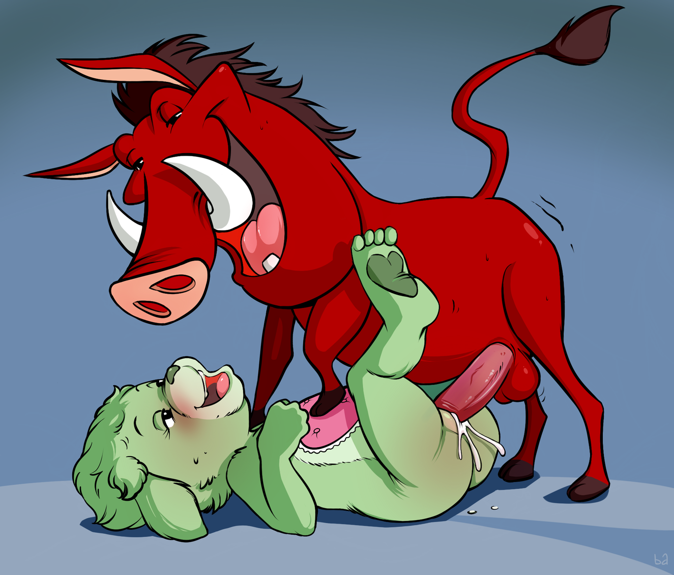 Rule34 – If it exists, there is porn of it / battle angel, pumbaa / 39989