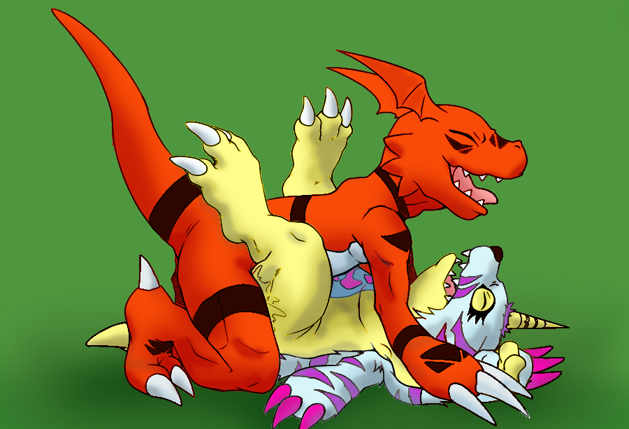 Rule34 – If it exists, there is porn of it / kinglom, gabumon, guilmon / 40117