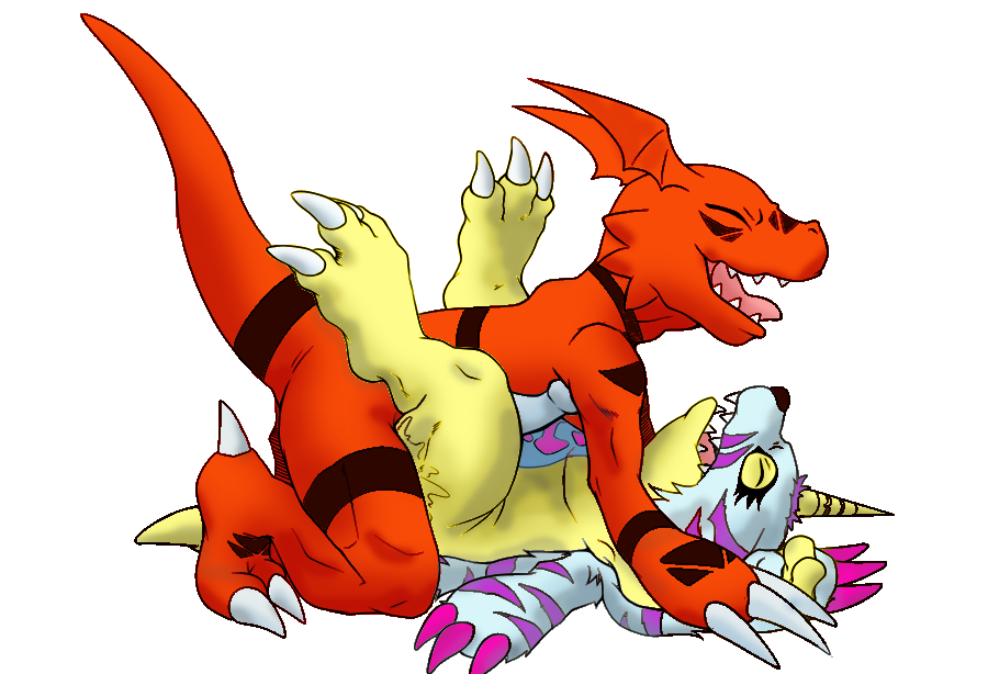 Rule34 – If it exists, there is porn of it / kinglom, gabumon, guilmon / 40118