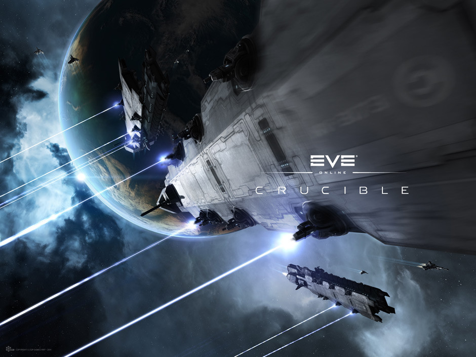 eve online, commentary, english commentary, maya (medium), official art, 3d, attack ship (eve online), battlecruiser (eve online), caldari state (eve online), cannon, cloud, company logo, company name, copyright logo, copyright name, dated, firing, fleet, flying, frigate (eve online), grey background, hyasyoda corporation (eve online), kaalakiota corporation (eve online), logo, military vehicle, naga (eve online), nebula, no humans, ocean, outdoors, planet, projectile trail, railgun, scenery, science fiction, space, spacecraft, spacecraft turret, star (sky), starry sky background, tackler (eve online), vehicle focus, ymir jonsson