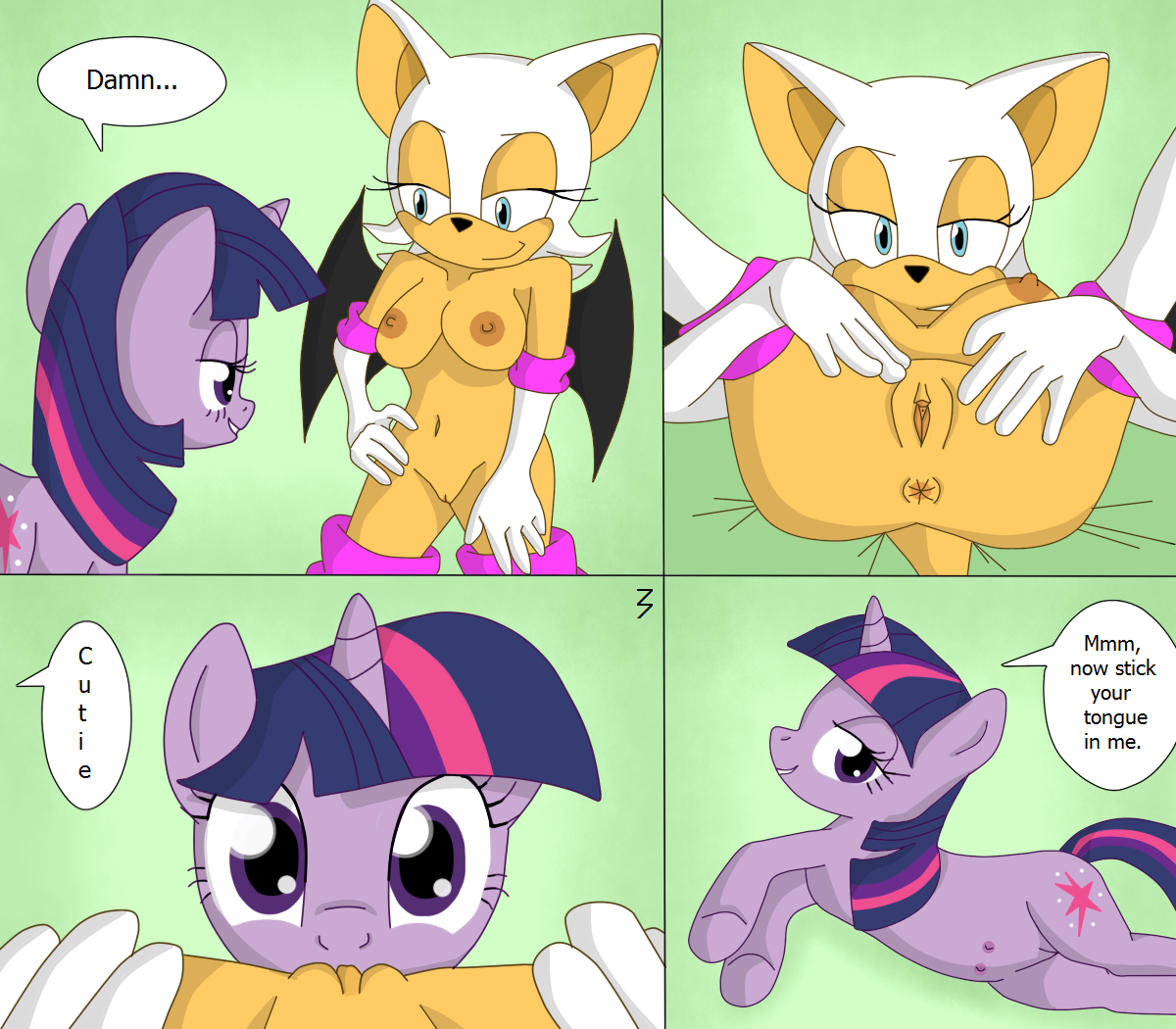 Rule34 – If it exists, there is porn of it / 3pac, rouge the bat, twilight sparkle (mlp) / 40512
