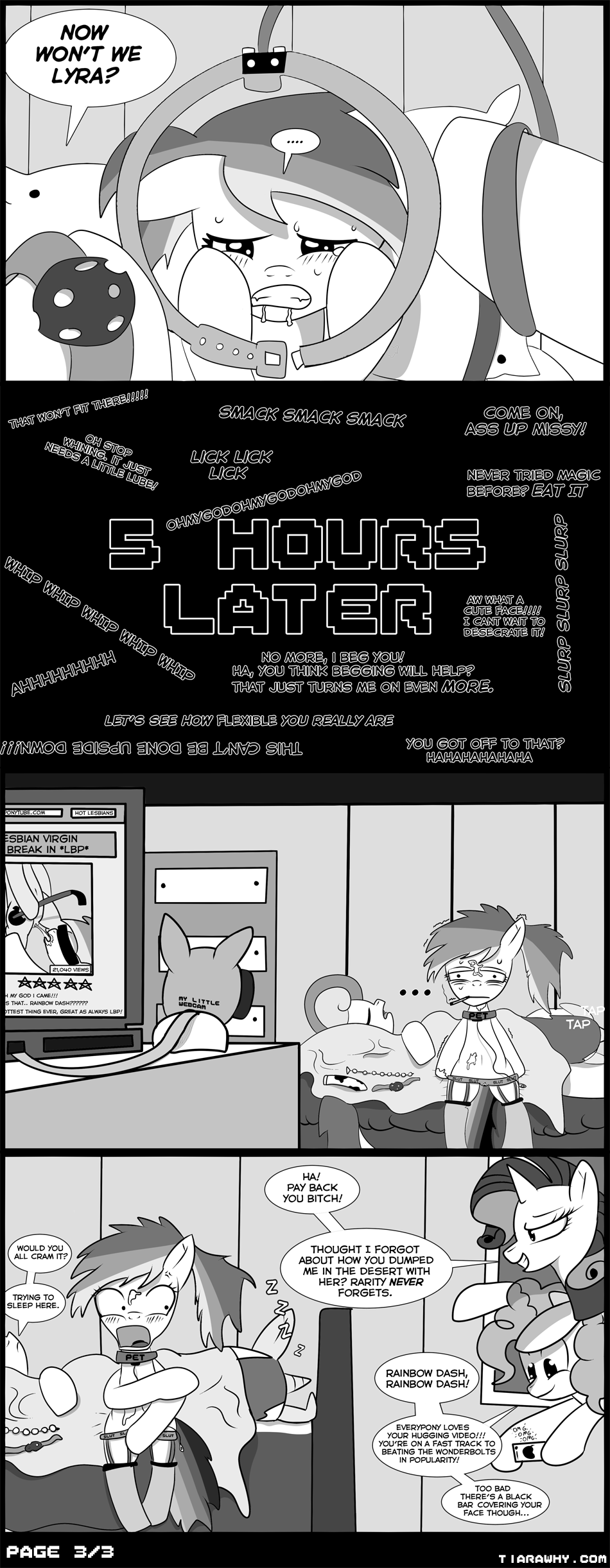 Rule34 – If it exists, there is porn of it / tiarawhy, bonbon (mlp), lyra heartstrings (mlp), pinkie pie (mlp), rainbow dash (mlp), rarity (mlp) / 40931