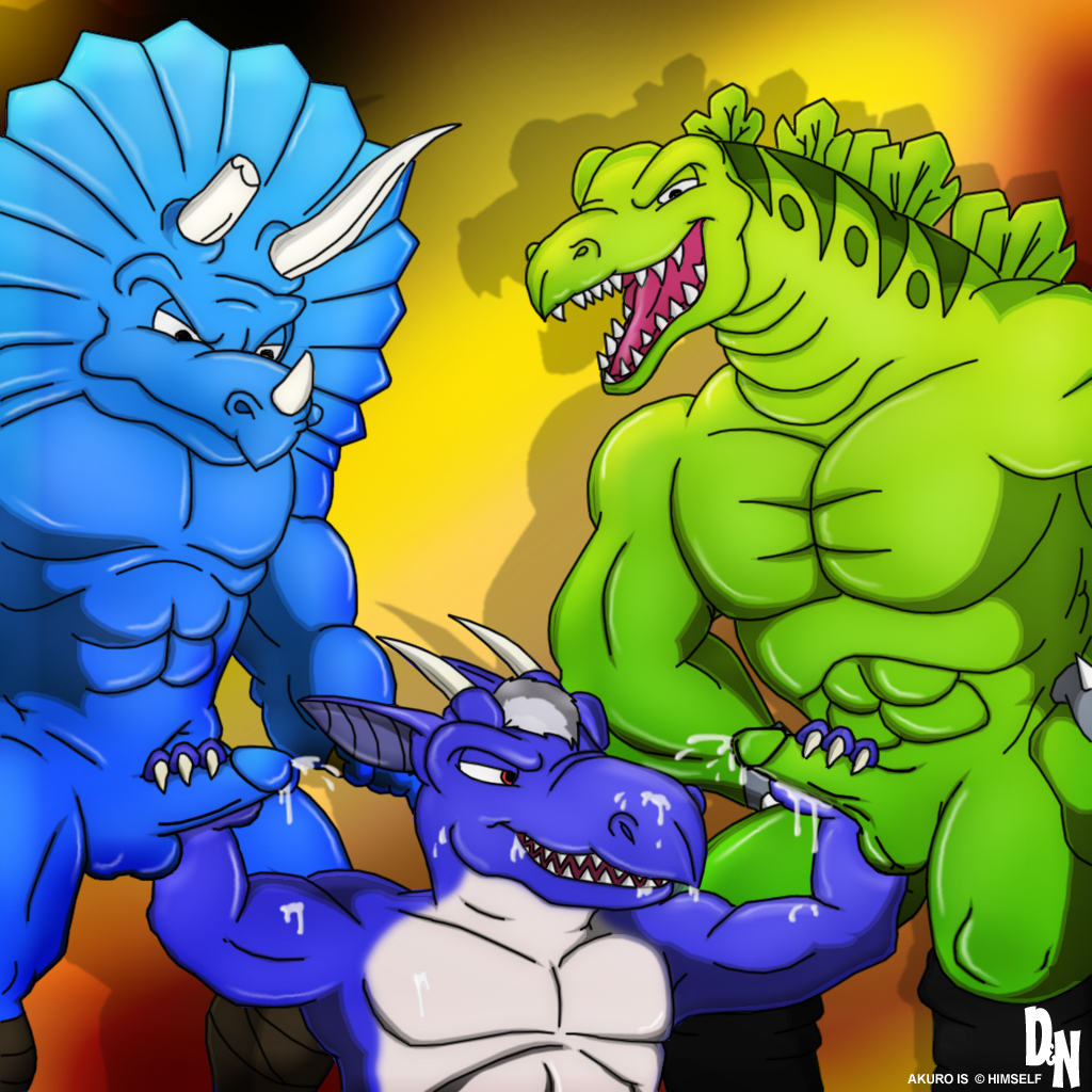 Rule34 – If it exists, there is porn of it / dream and nightmare, akuro, spike (extreme dinosaurs), stegz / 42090
