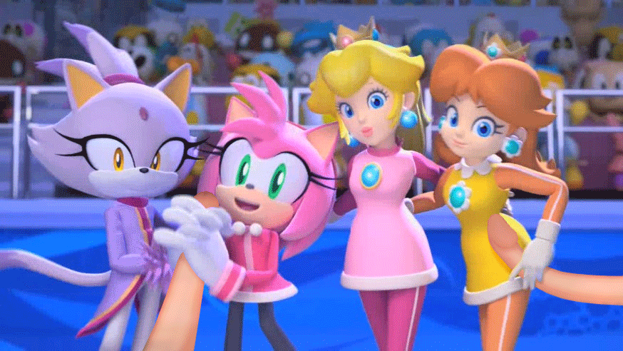 Rule34 – If it exists, there is porn of it / unknown artist, amy rose, blaze the cat, princess daisy, princess peach / 42276