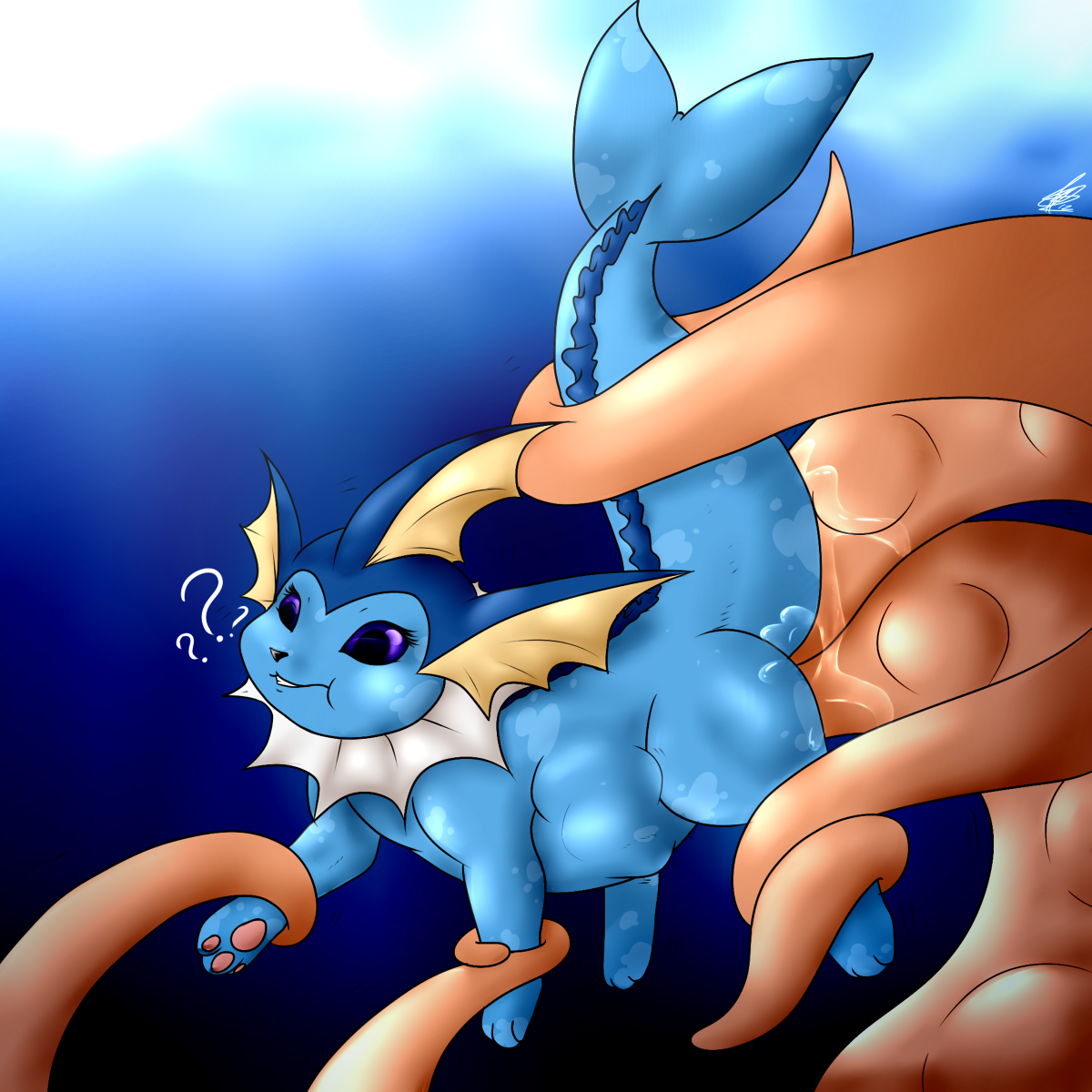 Rule34 – If it exists, there is porn of it / shikaro, vaporeon / 42437