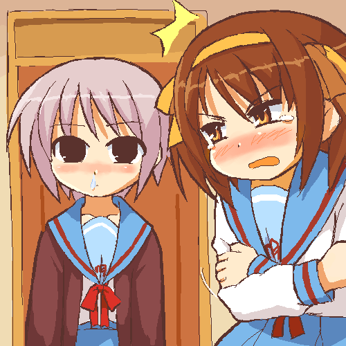 9law, nagato yuki, suzumiya haruhi, suzumiya haruhi no yuuutsu, lowres, 00s, cold, oekaki