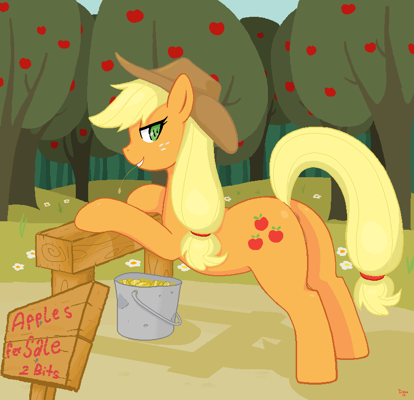 Rule34 – If it exists, there is porn of it / applejack (mlp), devo / 42708