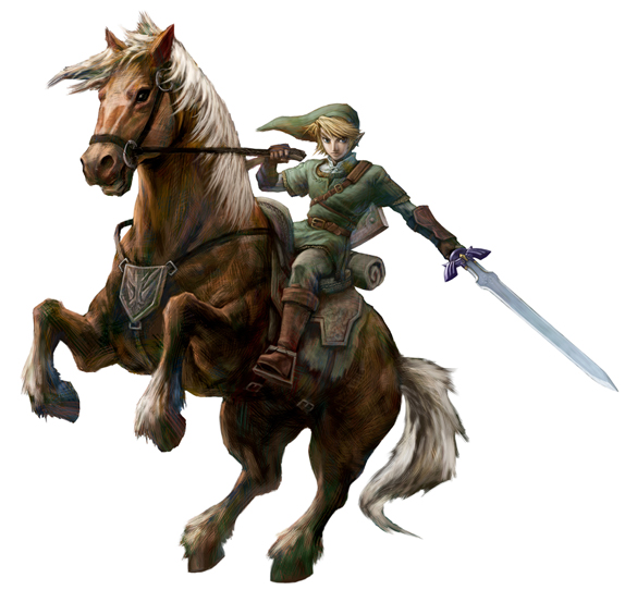 link, nintendo, the legend of zelda, horse, master sword, pointy ears, shield, sword, weapon