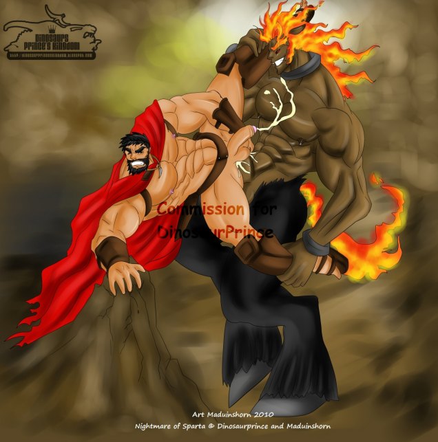 Rule34 – If it exists, there is porn of it / dinosaur prince, maduinshorn, leonidas / 43011