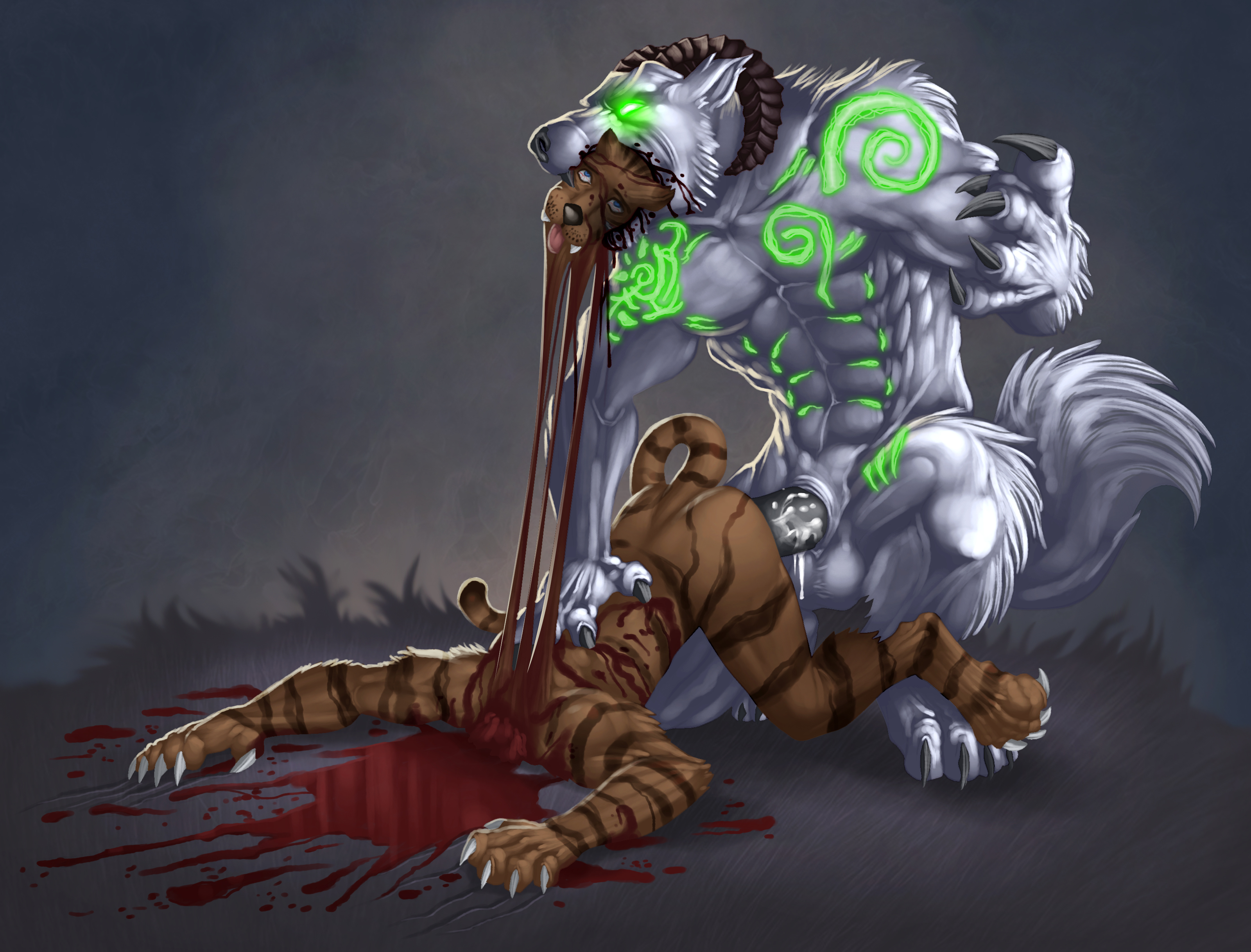 Rule34 – If it exists, there is porn of it / inert-ren, garou, moonbane / 43231