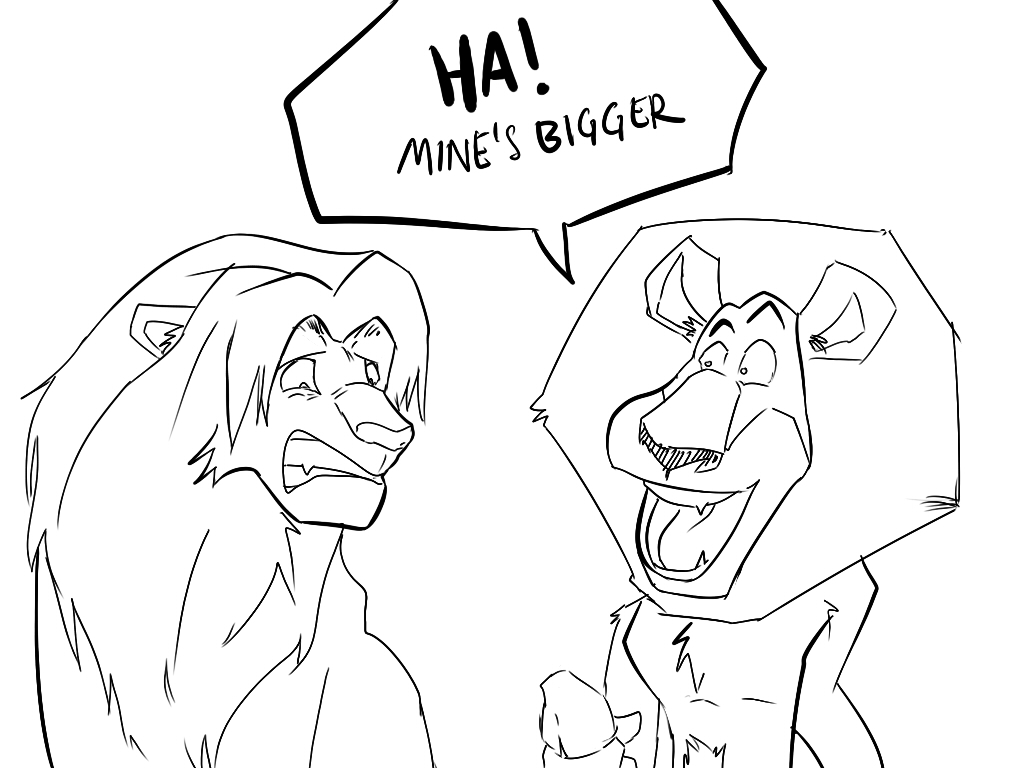 Rule34 – If it exists, there is porn of it / alex the lion, simba / 43233