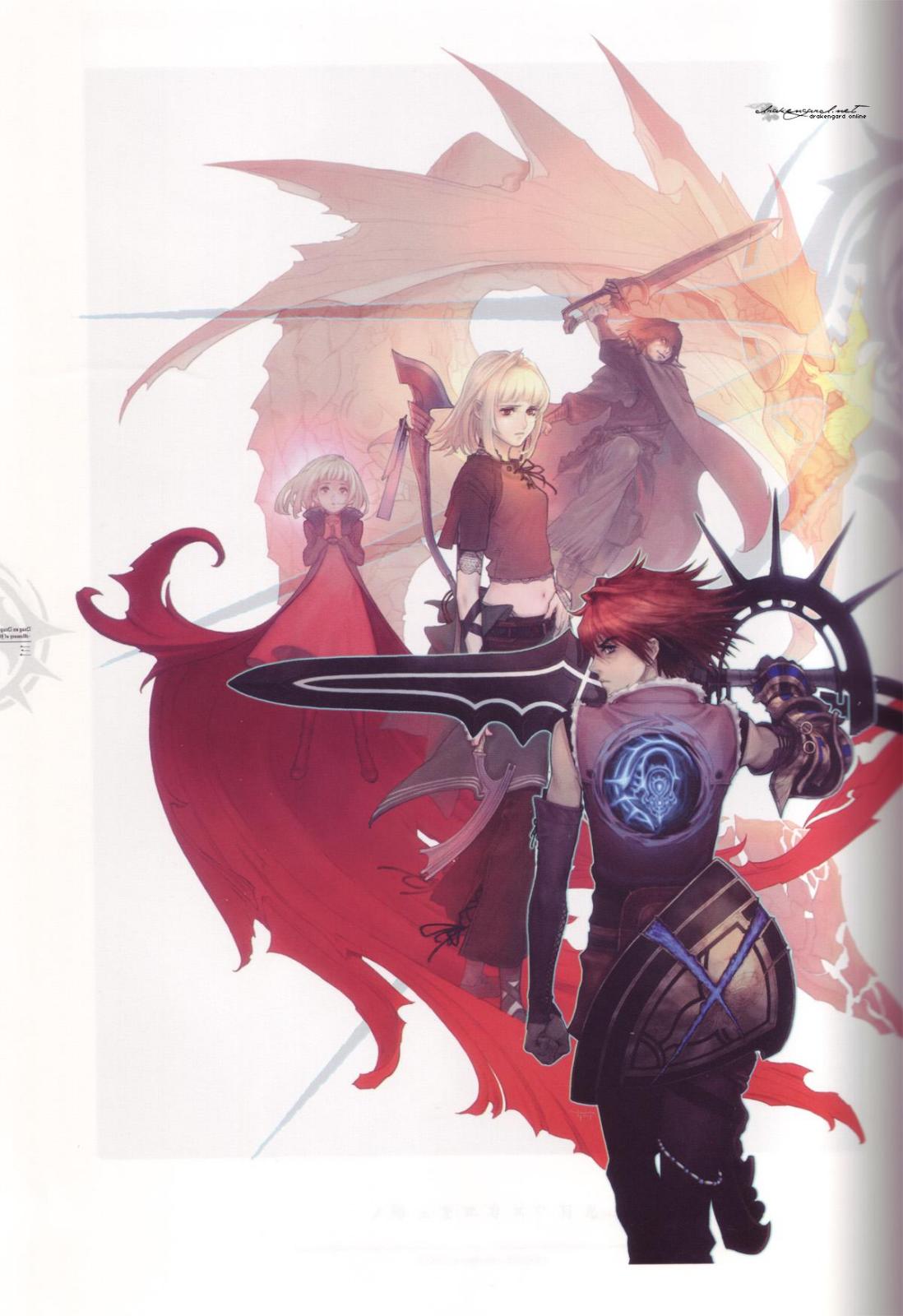 caim (drag-on dragoon), manah, nowe, drag-on dragoon, drag-on dragoon 2, highres, shield, sword, weapon