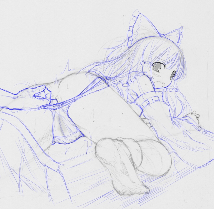 Rule34 – If it exists, there is porn of it / kasuga yukihito, reimu hakurei / 43940