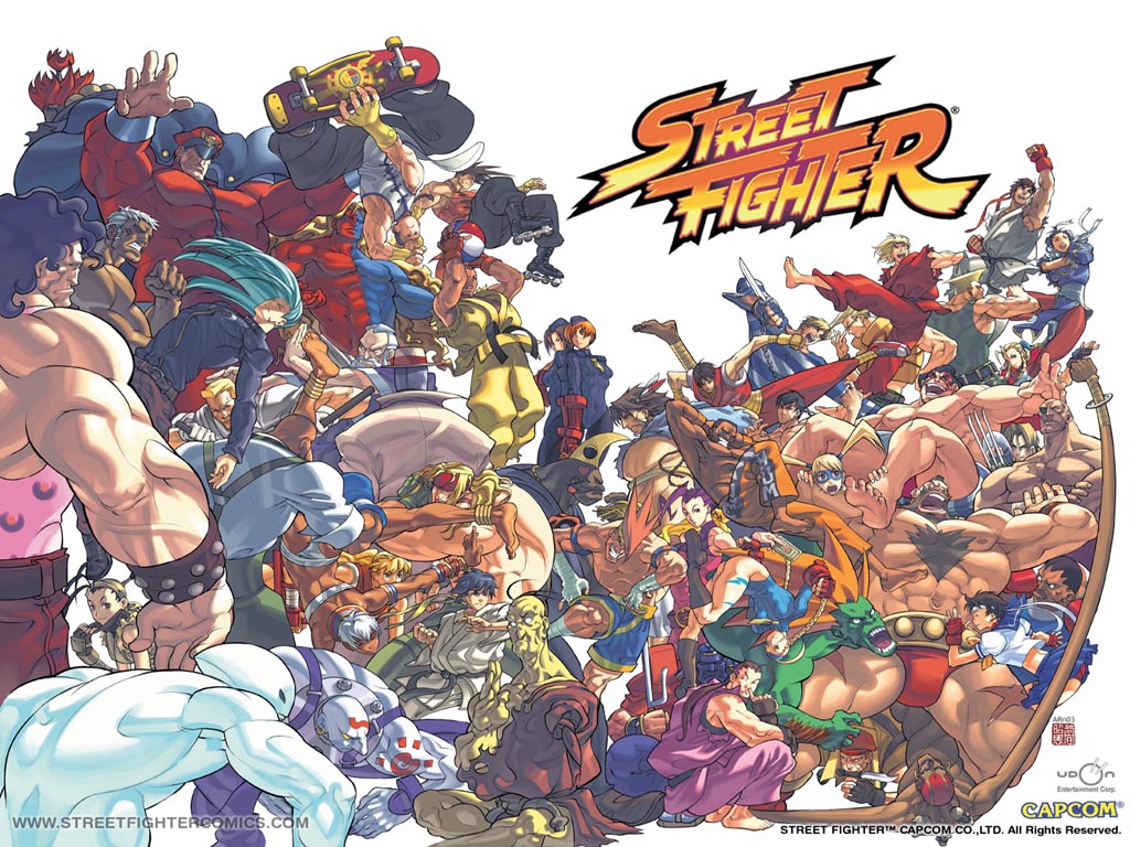 arnold tsang, makoto, q, shadaloo, udon entertainment, adon, akuma, akuma (street fighter), alex, balrog, balrog (street fighter), birdie, blanka, cammy white, charlie nash, chun-li, cody, dee jay, dhalsim, dudley, e. honda, eagle (street fighter), fei long, gai (final fight), genryuusai maki, gill, guile, hibiki dan, hugo andore, ibuki, juli, juni, kanzuki karin, kasugano sakura, ken masters, m bison, maki (final fight), mike bison, necro (street fighter), oro, rainbow mika, rolento, rose (street fighter), sagat, sean matsuda, skids, sodom, thunder hawk, urien, yang lee, yun lee, zangief, capcom, final fight, final fight i, shinobi, street fighter, street fighter i, street fighter ii, street fighter iii, street fighter iii: 3rd strike, street fighter zero, street fighter zero 2, street fighter zero 3, street fighter zero i, elena, guy, remy, ryuu (street fighter), silver hair, t hawk, twelve, wallpaper, official art, absolutely everyone, albino, ball, bandages, bare shoulders, barefoot, belt, beret, bikini, bikini top only, black eyes, black hair, blonde hair, blue eyes, blush, boots, boxing gloves, bracelet, braid, breasts, brown eyes, brown hair, bun cover, cape, charlie, china dress, chinese clothes, claws, cleavage, crossover, cuffs, curly hair, curvy, dark skin, double bun, elbow gloves, everyone, fingerless gloves, garrison cap, glasses, gloves, green eyes, hairdo, hairpods, handcuffs, hat, headband, jewelry, kicking, knife, kunai, locks, logo, long hair, mask, miniskirt, muscular, necklace, necktie, ninja, overalls, panties, pantyhose, pantyshot, ponytail, red eyes, red hair, ribbon, ring, ringlets, sai (weapon), sailor crest, scarf, school uniform, serafuku, shirt, shoes, short hair, shorts, sitting, skate, skates, skating, skirt, spandex, stretching, swimsuit, thighhighs, thighs, trench coat, twin braids, twintails, udon, underwear, weapon, white hair