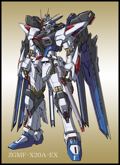 strike freedom gundam, gundam, gundam seed, gundam seed destiny, 00s, armor, helmet, machinery, mecha, mecha focus, no humans, robot, weapon
