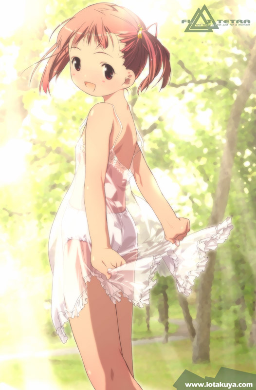 io takuya, tagme, dress, flat chest, see-through clothes, solo, standing