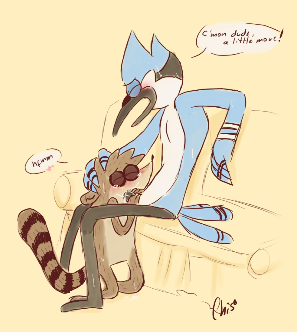 Rule34 – If it exists, there is porn of it / resuku, mordecai, rigby / 45018